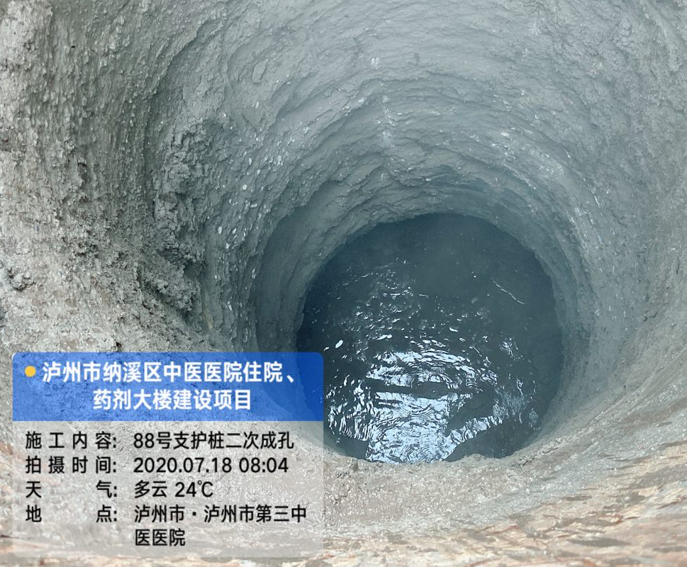 关于泸州市纳溪区中医医院住院、药剂大楼建设项目施工情况报道