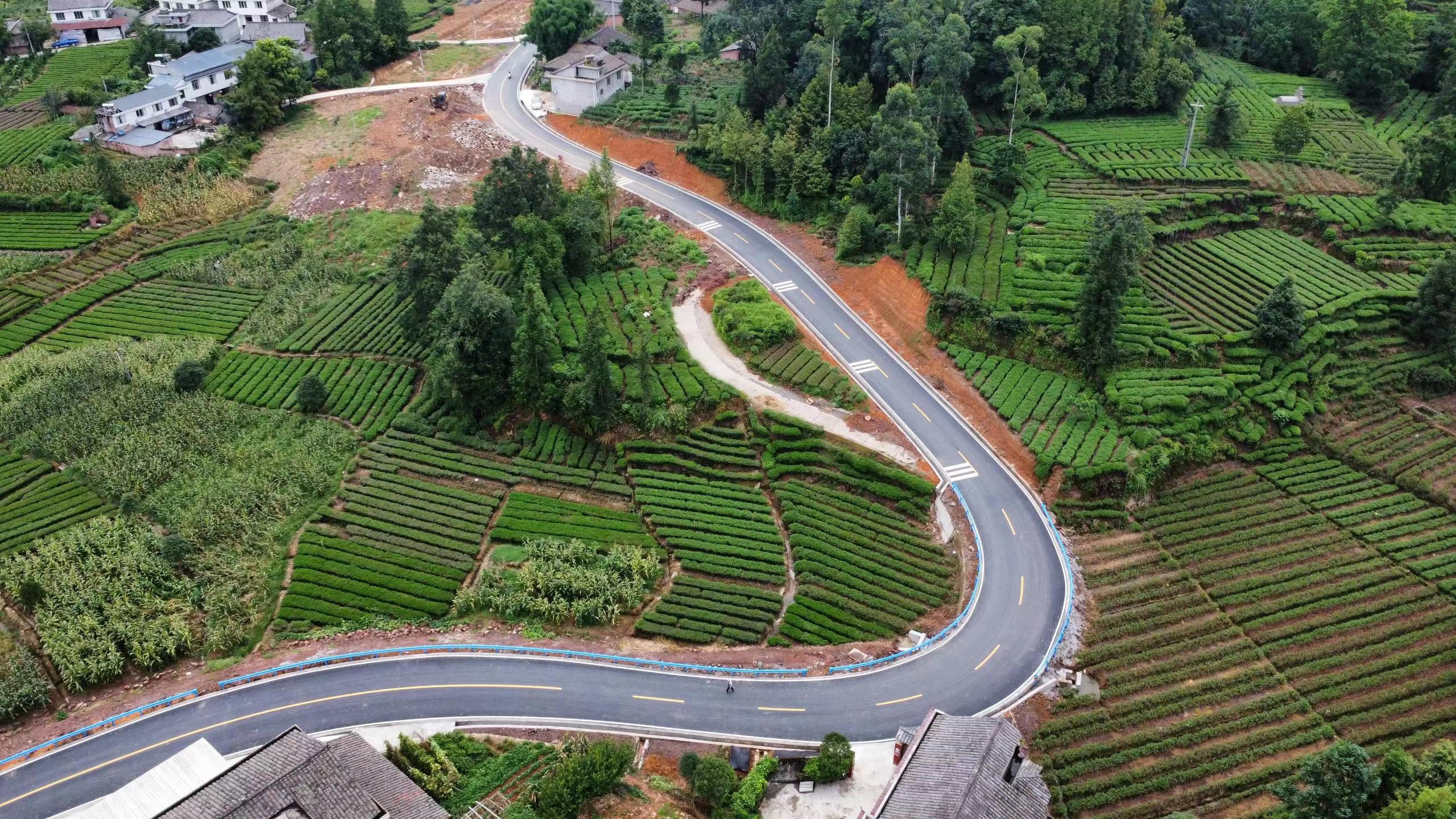 中山镇前锋村至邹岗村茶产业园区观光路建设项目