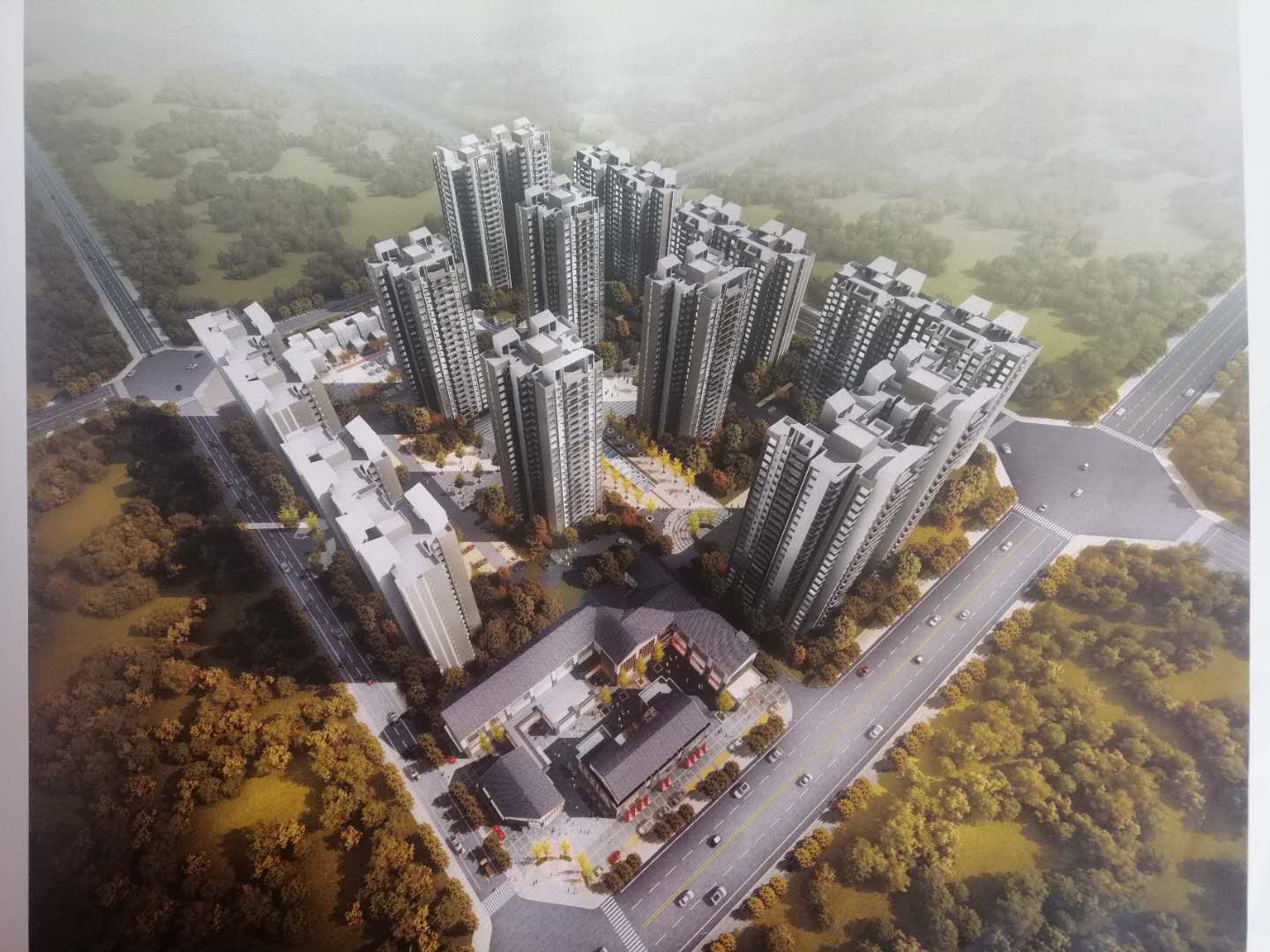 崇阳镇保障性农民安置房怡和花园项目